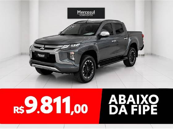 MITSUBISHI L200 TRITON 2.4 16V TURBO DIESEL SPORT HPE CD 4P 4X4 AUTOMÁTICO MITSUBISHI L200 TRITON 2.4 16V TURBO DIESEL SPORT HPE CD 4P 4X4 AUTOMÁTICO